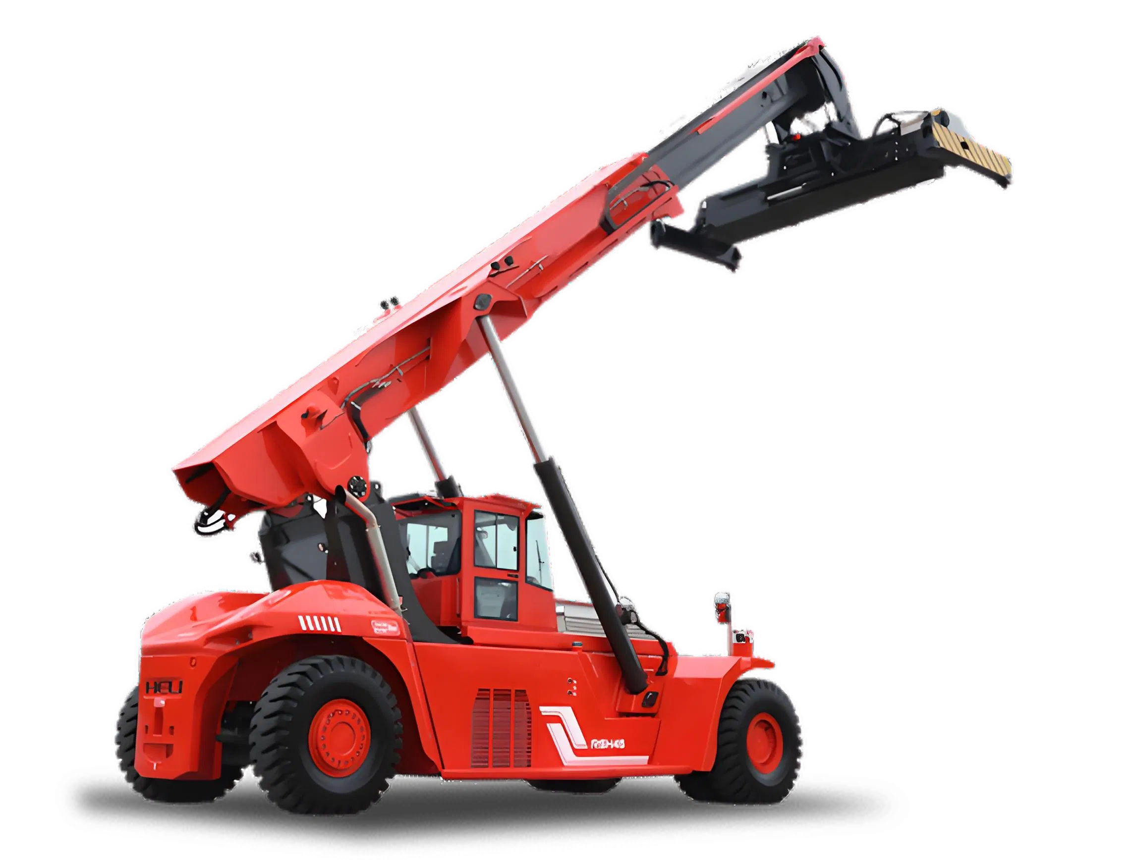 Internal Combustion Container Handler Reach Stacker Forklift Truck for Heavy Loads