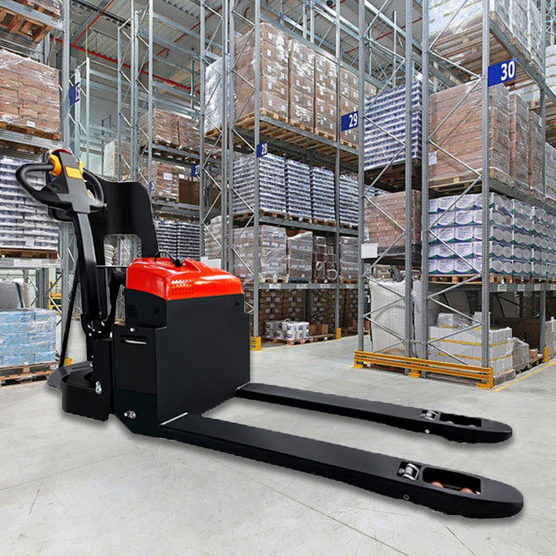 China Mingyu Factory 2ton 2000kg Lithium Battery Walkie Mini 48V Electric Pallet Truck for Warehouse