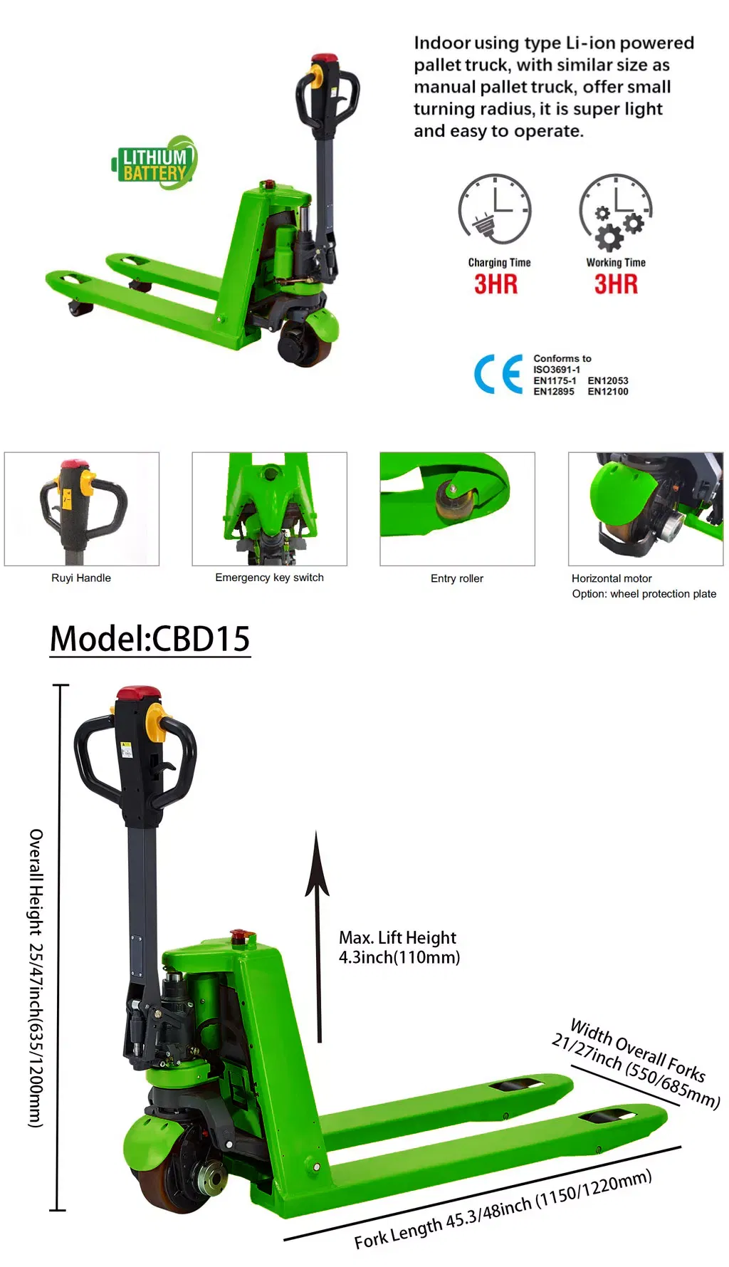Electric Pallet Truck Scales