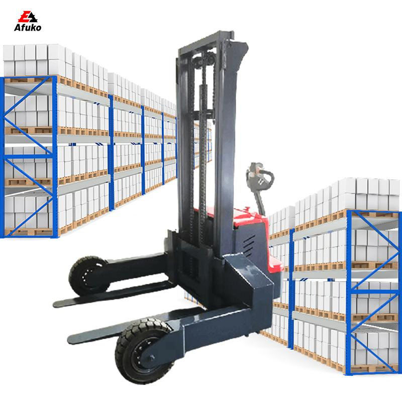 Top Electric Stacker Manufacturers Electric Versatile Efficient Warehouse Stacker Equipment All Rough Terrain Forklift