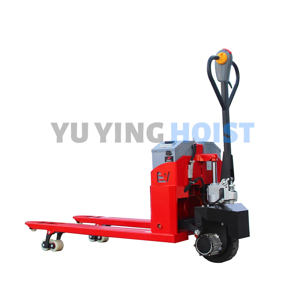 1-3 Ton Full Electric Pallet Truck Walkie Rider Automatic Hydraulic Lift &amp; Travel Maintenance-Free Battery Industrial Warehouse Equipment