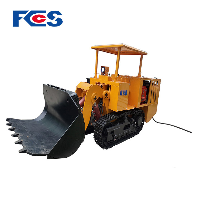 Explosion-Proof Electric Side Dump Mucking Loader for Underground Mining