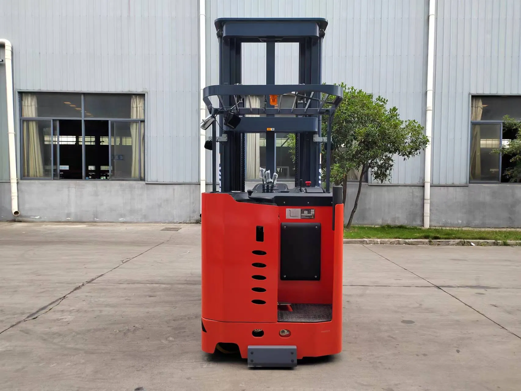 Narrow Aisle Material Handling Equipment 3 Way Pallet Stacker Reach Truck