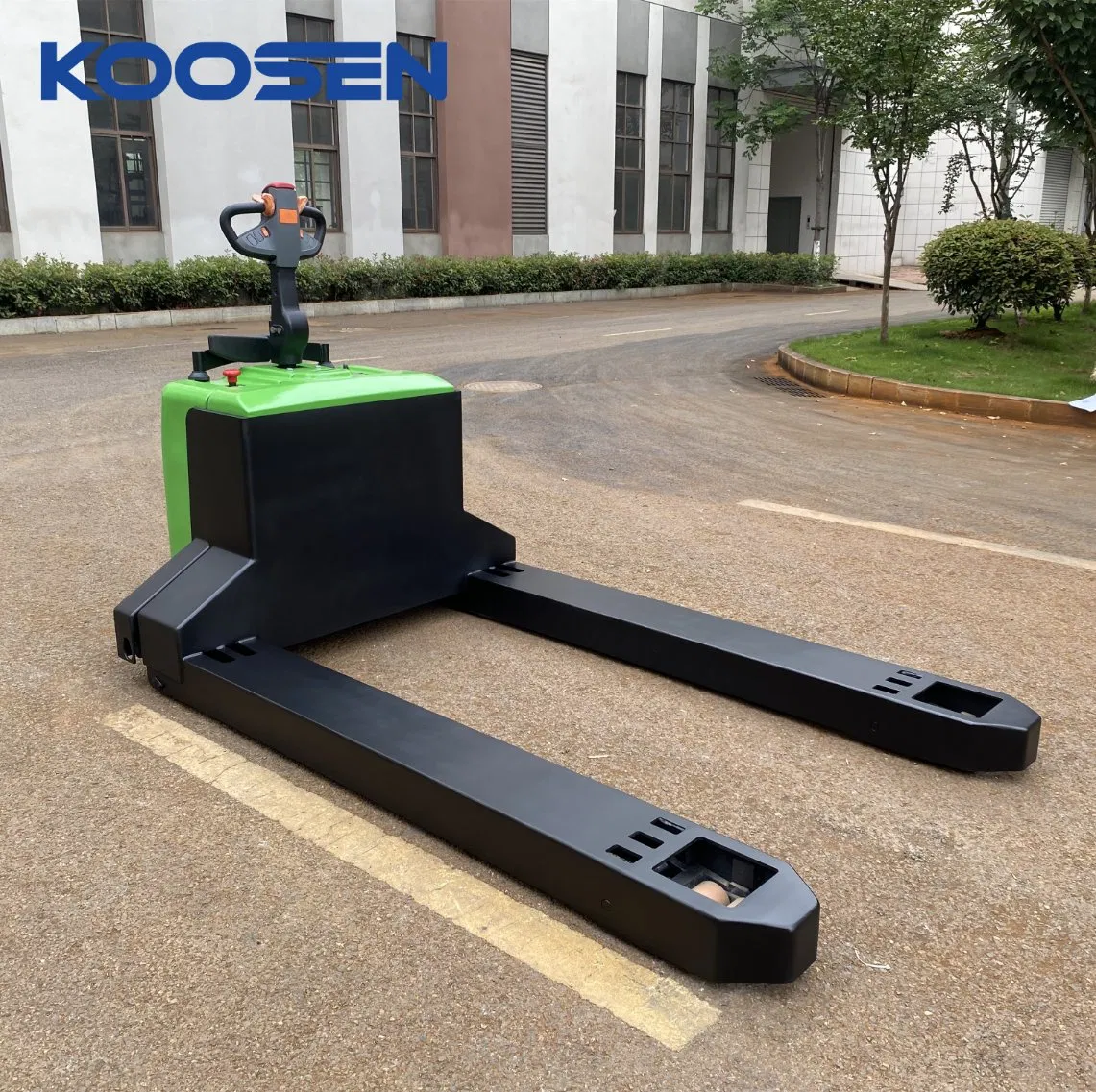 Modified Custom Truck 15 Ton Electric Straddle Pallet Truck Walkie Behind Pallet Truck