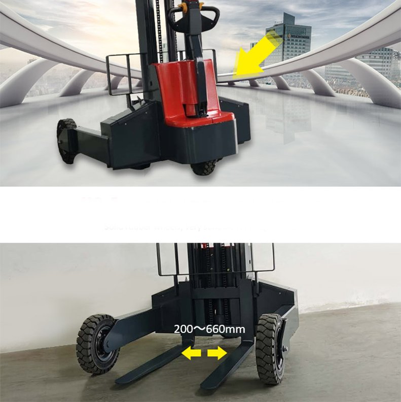 Top Electric Stacker Manufacturers Electric Versatile Efficient Warehouse Stacker Equipment All Rough Terrain Forklift