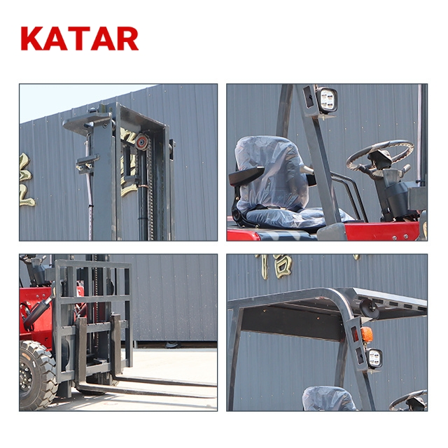 New Design 2/3/Ton 2000kg 3000kg with Side Shift and Solid Tyres Counterbalance Mini Electric Forklift for Brand New/Pallet/Manual