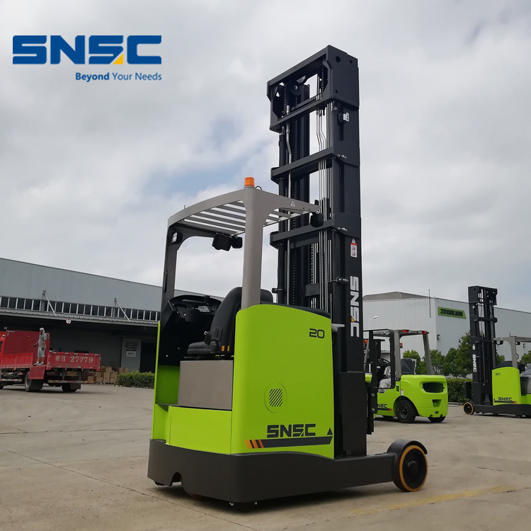 3-12 Lifting Height Electric Reach Truck 1600kg 2000kg with EPS Steering