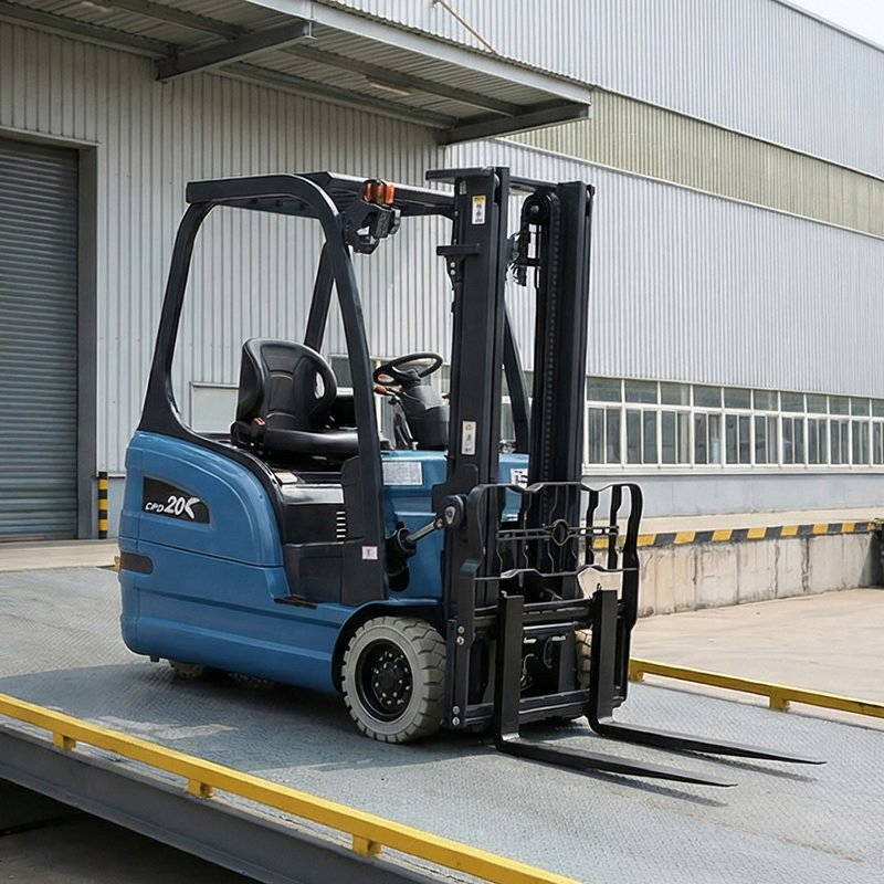 Counterbalance Powered Forklift Truck, 1ton 1.5ton 2ton 3ton Lithium Battery Electric Three Wheel Forklift, High Quality with Competitive Price