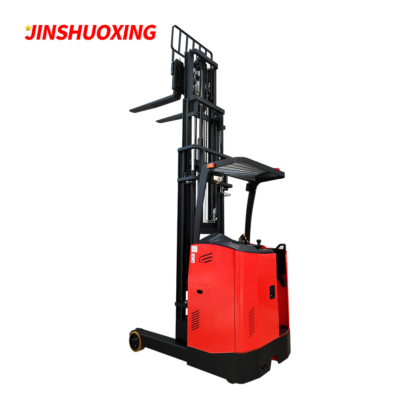 Battery 1.5ton 2ton Electric Stacker Reach Truck Forklift with Curtis Controller