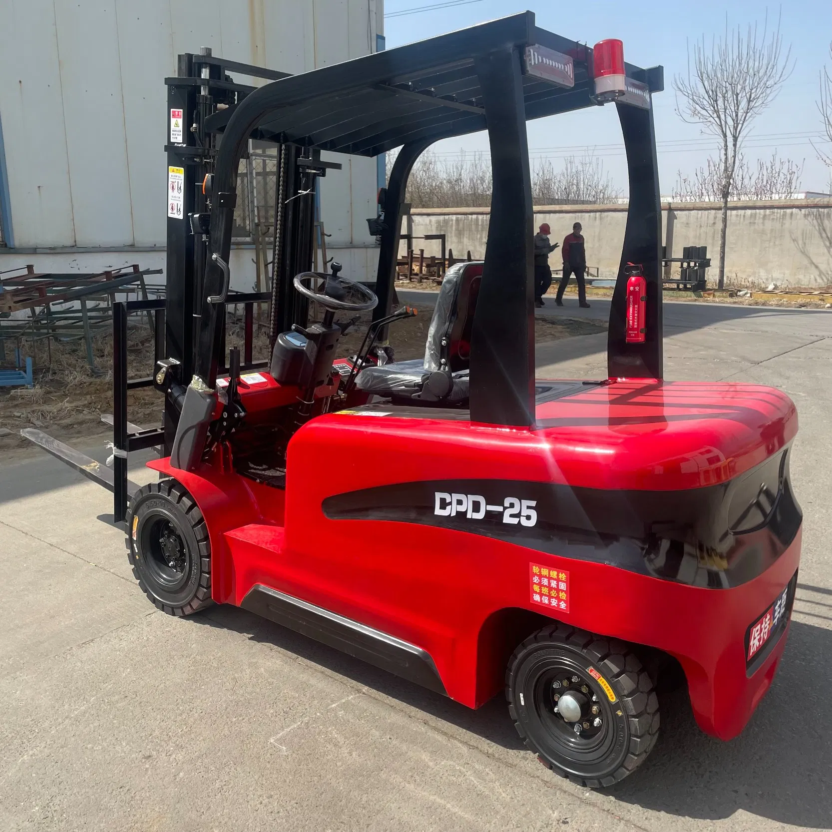 Manufacturer 2.5/1.5t/Ton 2500kg 1500kg with Side Shift and Solid Tyres Counterbalance CE Mini Electric Forklift Price for Brand New/Pallet/Manual