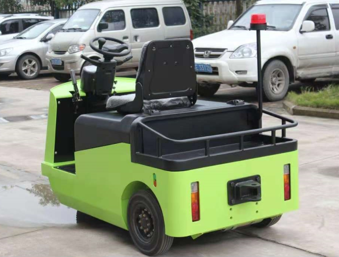 2 Ton Electric Tow Tractor Trailer Battery Truck
