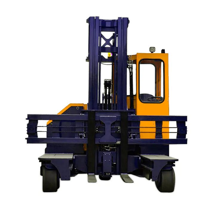 Factory Multi-Directional Forklift Reach Truck Stacker 3 3.5 Ton Full Way Electric Side Loader Forklift with Cabin
