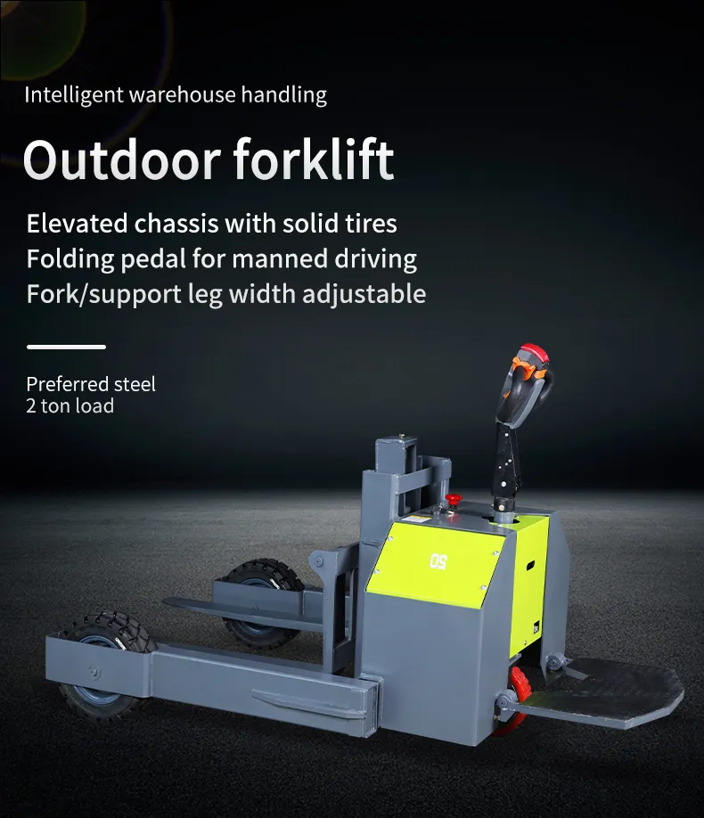 Electric Pallet Jack Detail 1