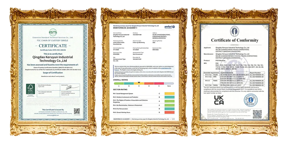 شهادات الجودة والسلامة