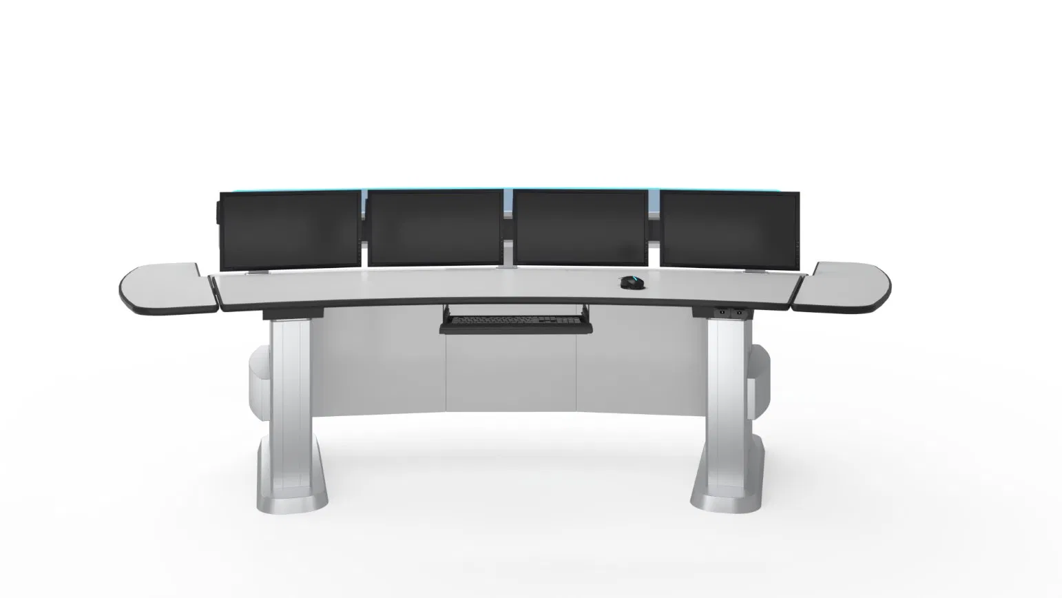 Customs Integrated Console Modern Adjustable Office Furniture Control Room Console Ergonomic Living Room Furniture
