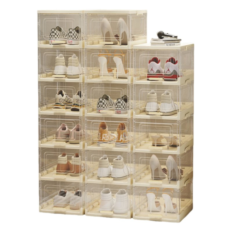 Space-Saving Shoe Storage Rack &amp; Shoe Rack for Entryway Shoe Organization