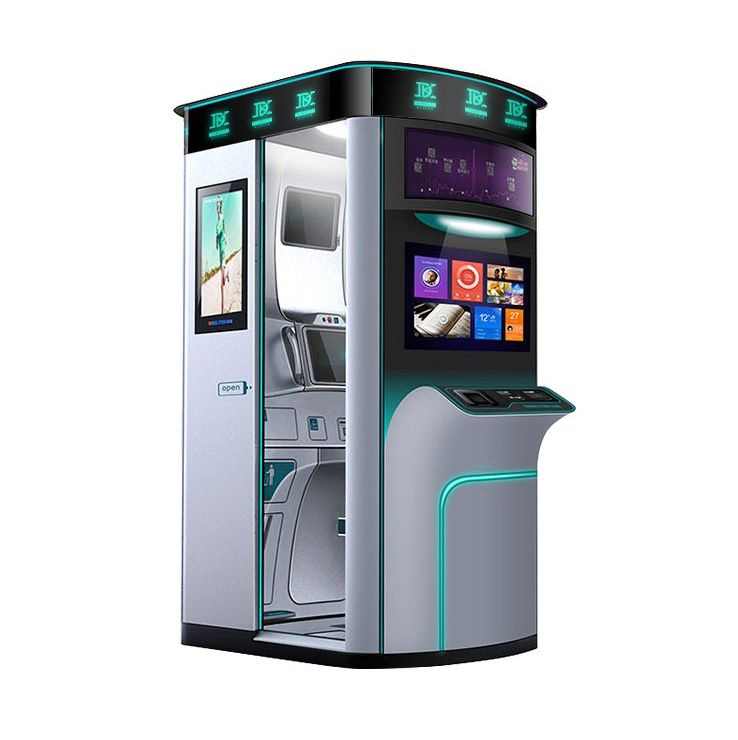 Hospital Community Health Check Tele Consultant Station Healthcare Kiosk