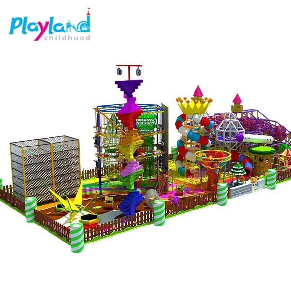 Factory Sale Kids Play Naughty Castle Indoor Soft Playground