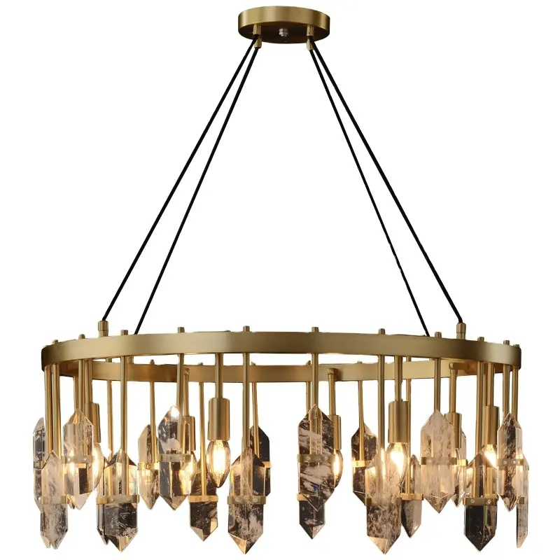 Modern Classic Stainless Steel Pendant Light Fixture Vintage Industrial Entryway Hanging Lamp Dining Room Chandelier
