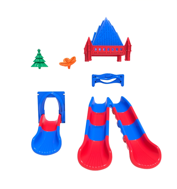 Outdoor/Indoor Kids Plastic Slide Child Play Playground Equipment for Amusement Park