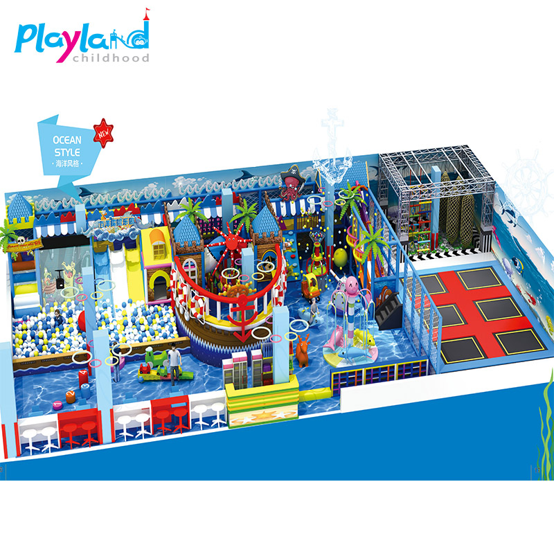 Factory Sale Kids Play Naughty Castle Indoor Soft Playground