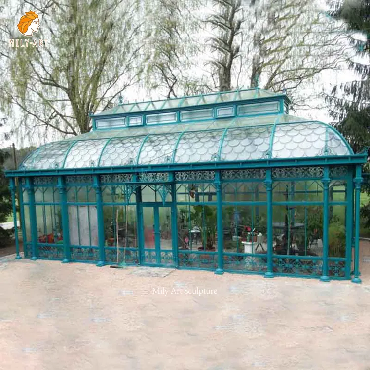 Wrought Iron Gazebo Greenhouse
