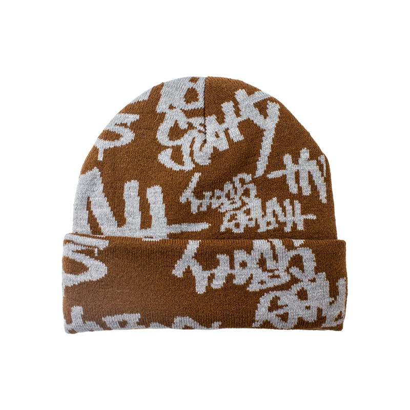 GOTS Wholesale Customized Sustainable Fashion Gorras Sports Winter Warm Knit Hat Beanie