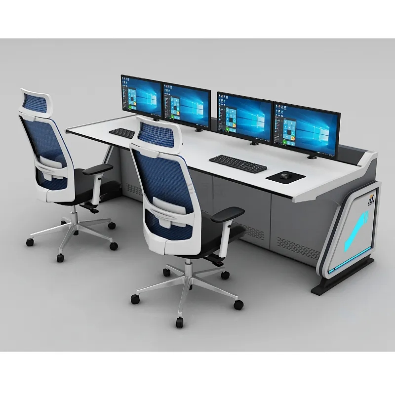 Security Command Center Monitor Desk Customized Modular Specialized Ergonomic Control Room Furniture