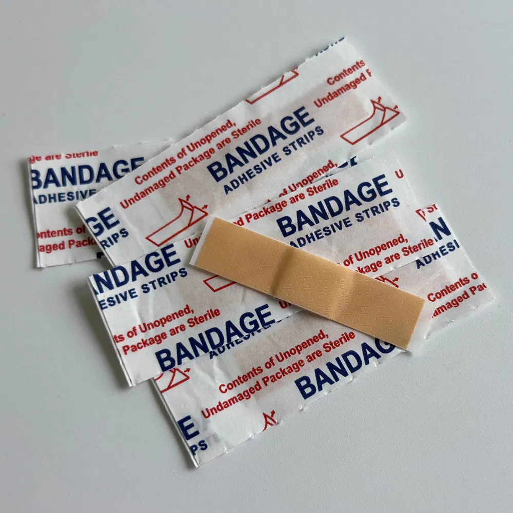 Custom Medical Kids Band Aid Adhesive Wound Plaster Brown Waterproof Plaster