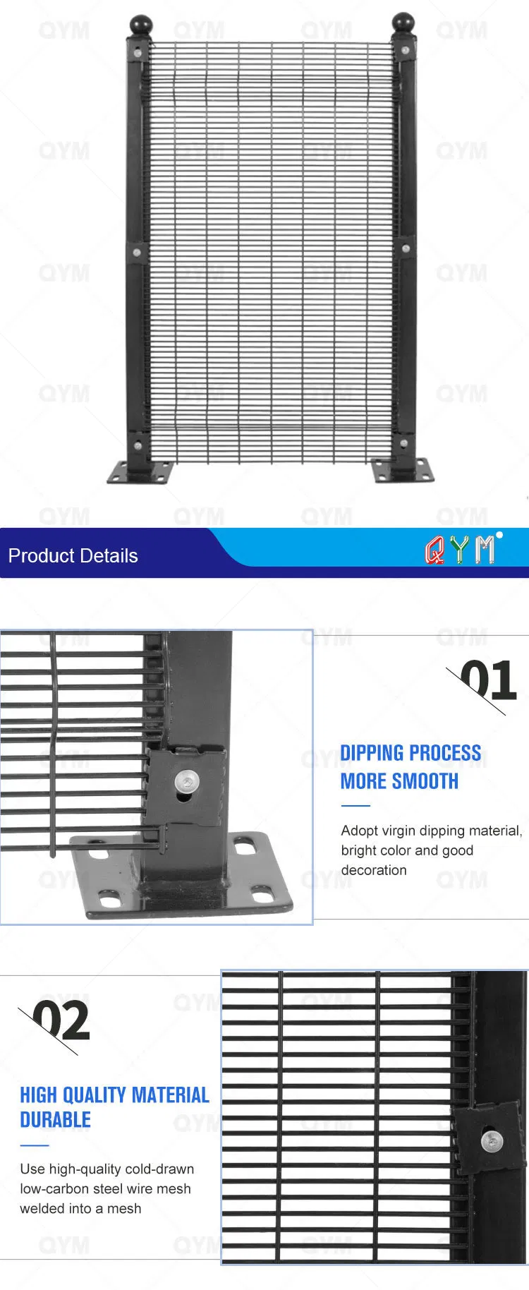 High Security Fence Detail 1