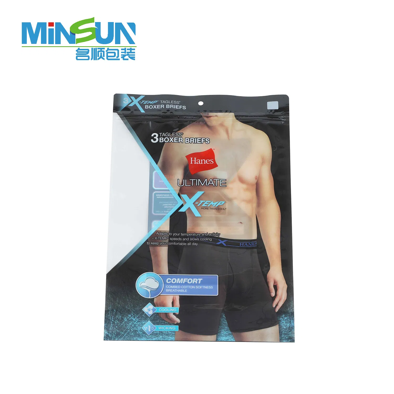 Environmentally Friendly Sustainable Plastic Clothing Zipper Packaging Bags for Apparel Storage with Custom Printable Design Eco-Friendly Grade Material