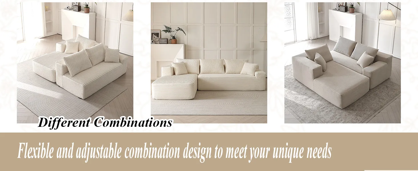 Compressed Sofa Modern Style