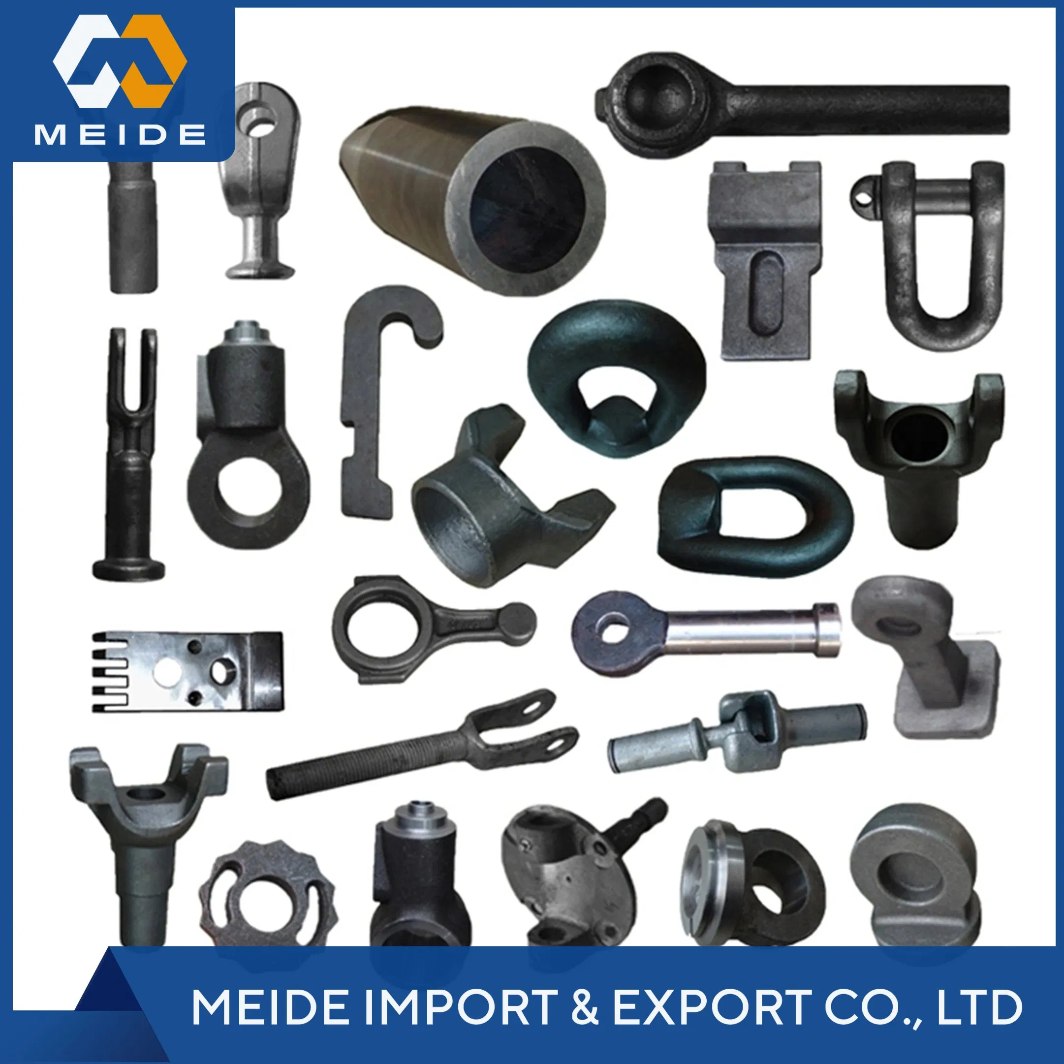 Custom Carbon Steel/Alloy Steel Hot/Cold/Die/Free Forging/Forging Truck/Trailer/Tractor/Bus/Machine Parts Induction Hot Forging Ring Inner Bearing Forging