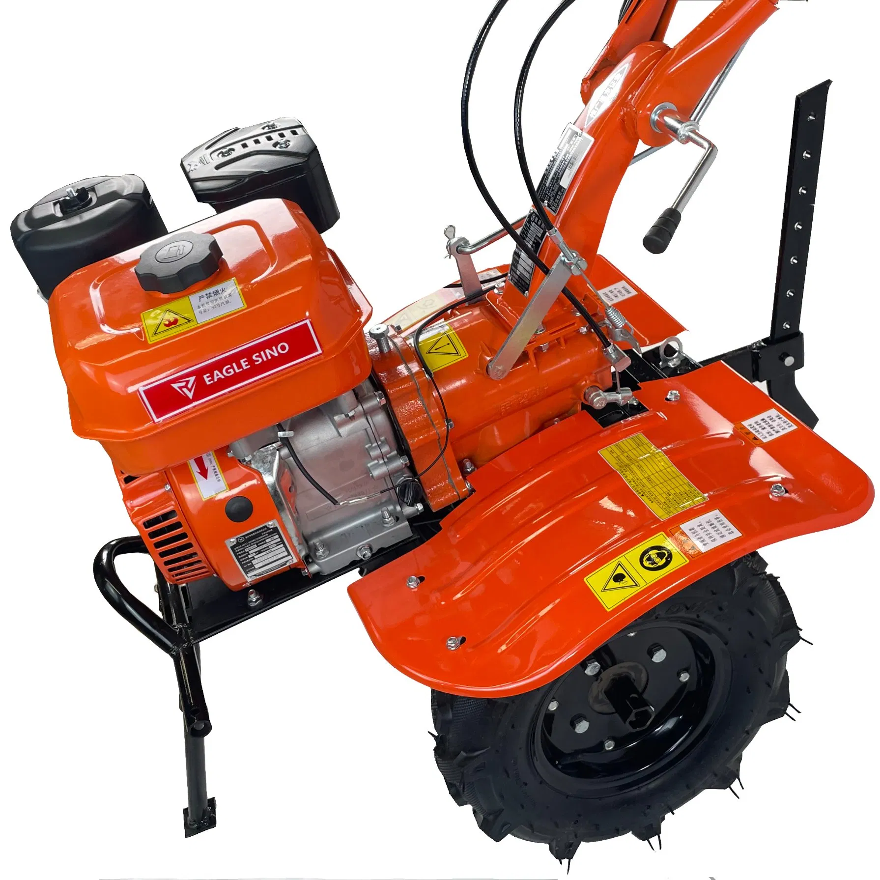 Multi-Functional 7HP 7.5HP 9HP 10HP Diesel Gasoline Cultivator 170f/173f/178f/186f Agricultural Machinery Small Power Weeder Walking Tractor Mini Power Tiller