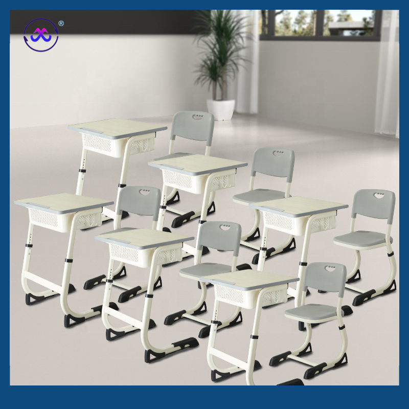 Hot Priced Modern School Furniture Classroom Adjustable Height Adjustable Ergonomic Children's Study Table