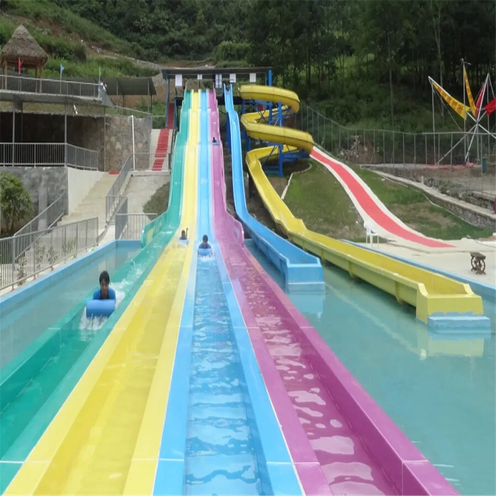 Water Amusement Park Equipment, Water Rides Kids Swimming Pool Fiberglass Slides