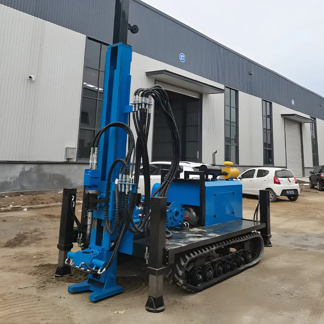 Advanced High-Pressure Hydraulic Modular Crawler-Mounted Portable Diamond Core Drilling Rig Machine for Mining Exploration and Foundation Engineering