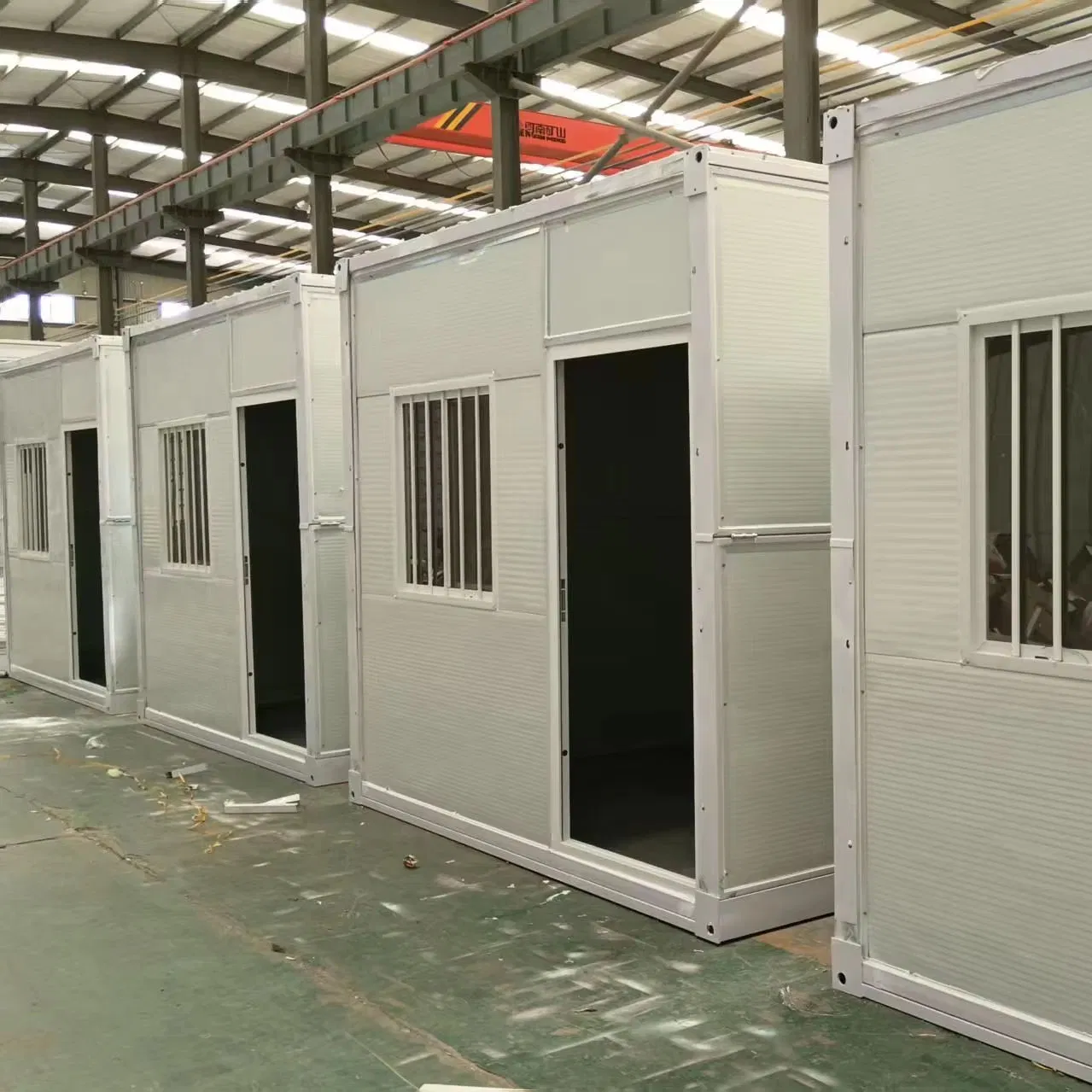 Prefabricated Tiny Modular Prefab House Tiny House Container Light Steel Frame 20FT House Bedroom Casas Container Frame