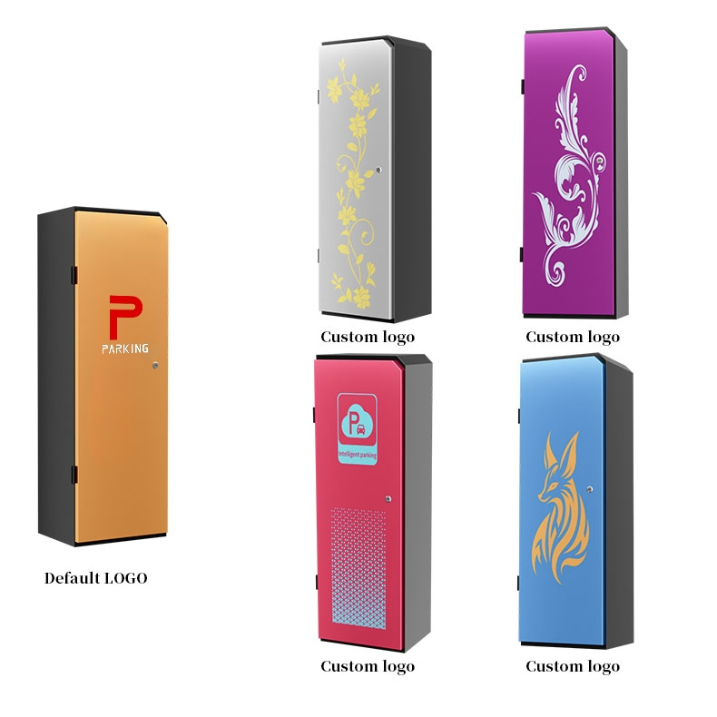 Xgy Custom OEM Logo Galvanized Steel Automatic Rising Car Park Anti Collision Gate Boom Barrier for Parking Lot Traffic Road Gate