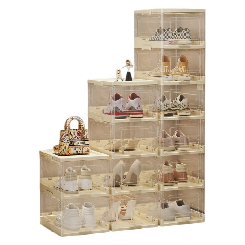 Space-Saving Shoe Storage Rack &amp; Shoe Rack for Entryway Shoe Organization