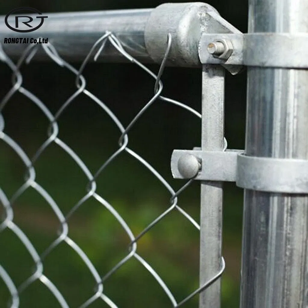 Sustainable PVC Coated Chain Link Fence Construction Decoration Fencing Panel