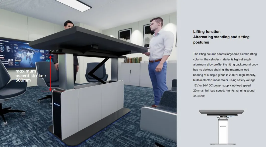 Ergonomic Living Room Furniture Console