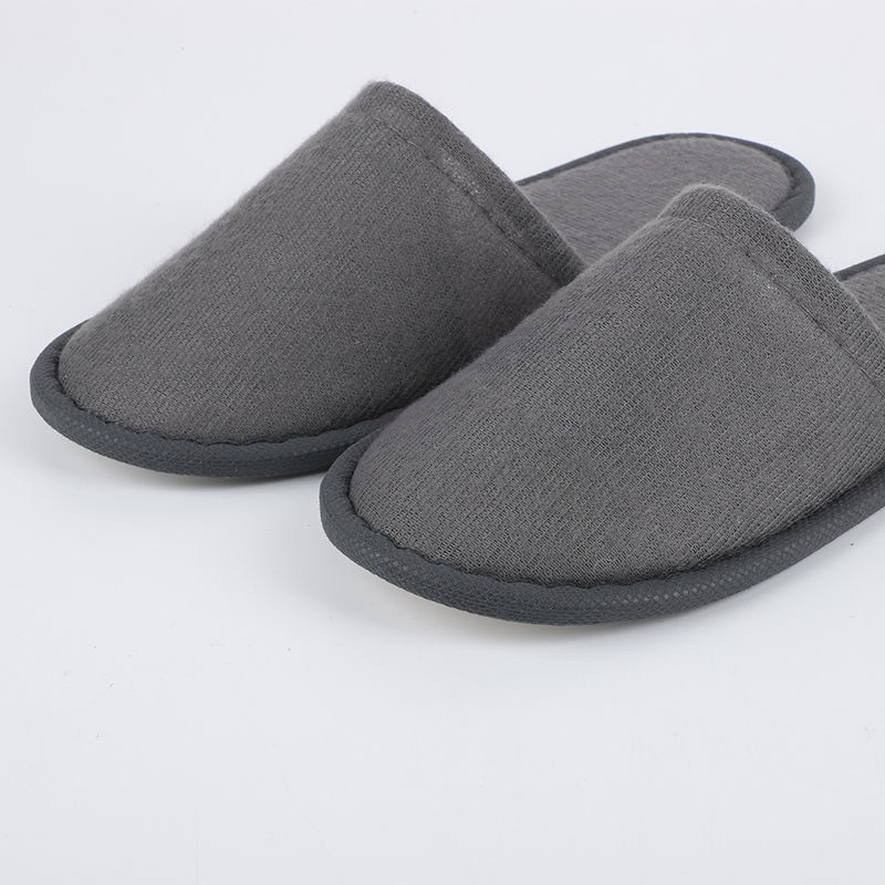OEM Custom Logo Personalized Indoor Home Hospitality Hotel Plush Disposable Hotel Slipper