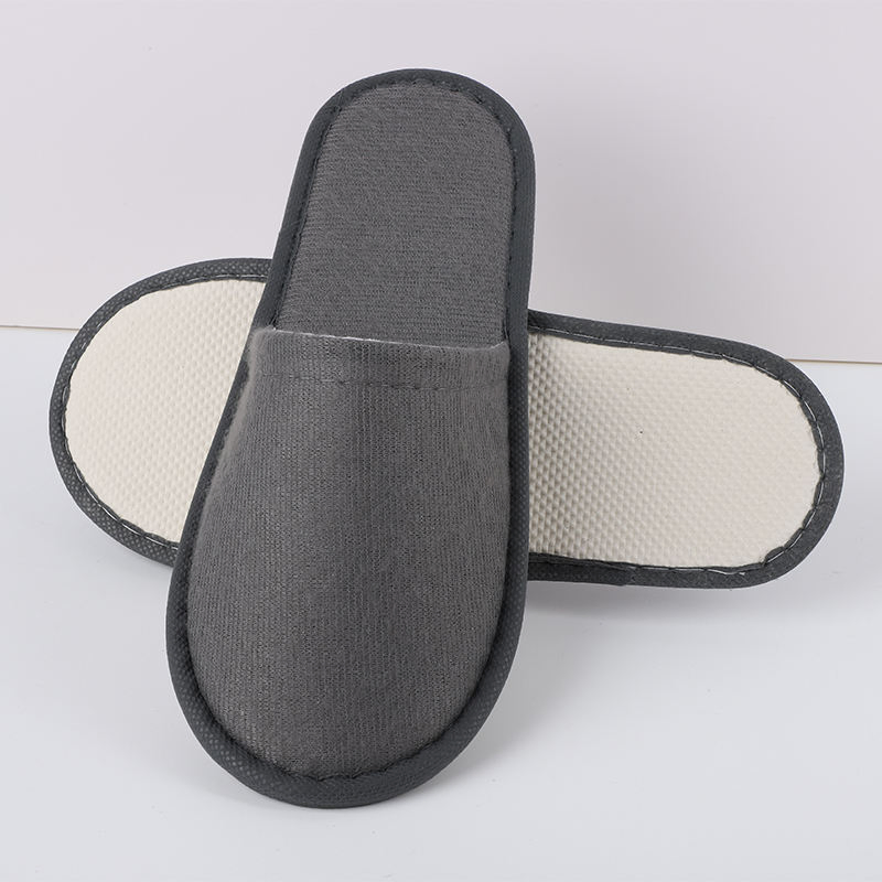 OEM Custom Logo Personalized Indoor Home Hospitality Hotel Plush Disposable Hotel Slipper
