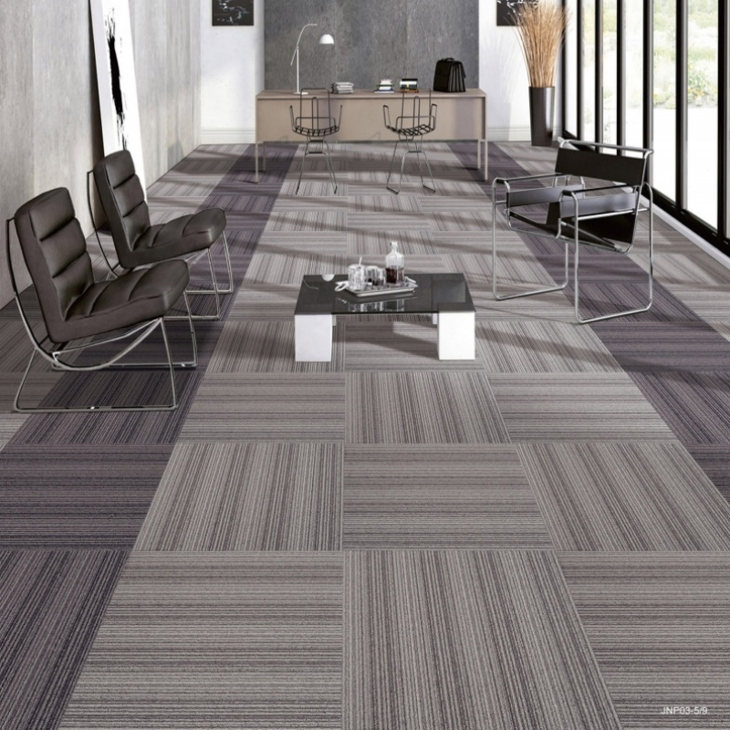 Commercial Hotel Bank Office Luxurious Modular 100% Nylon Fireproof Office Carpet Tiles Factory