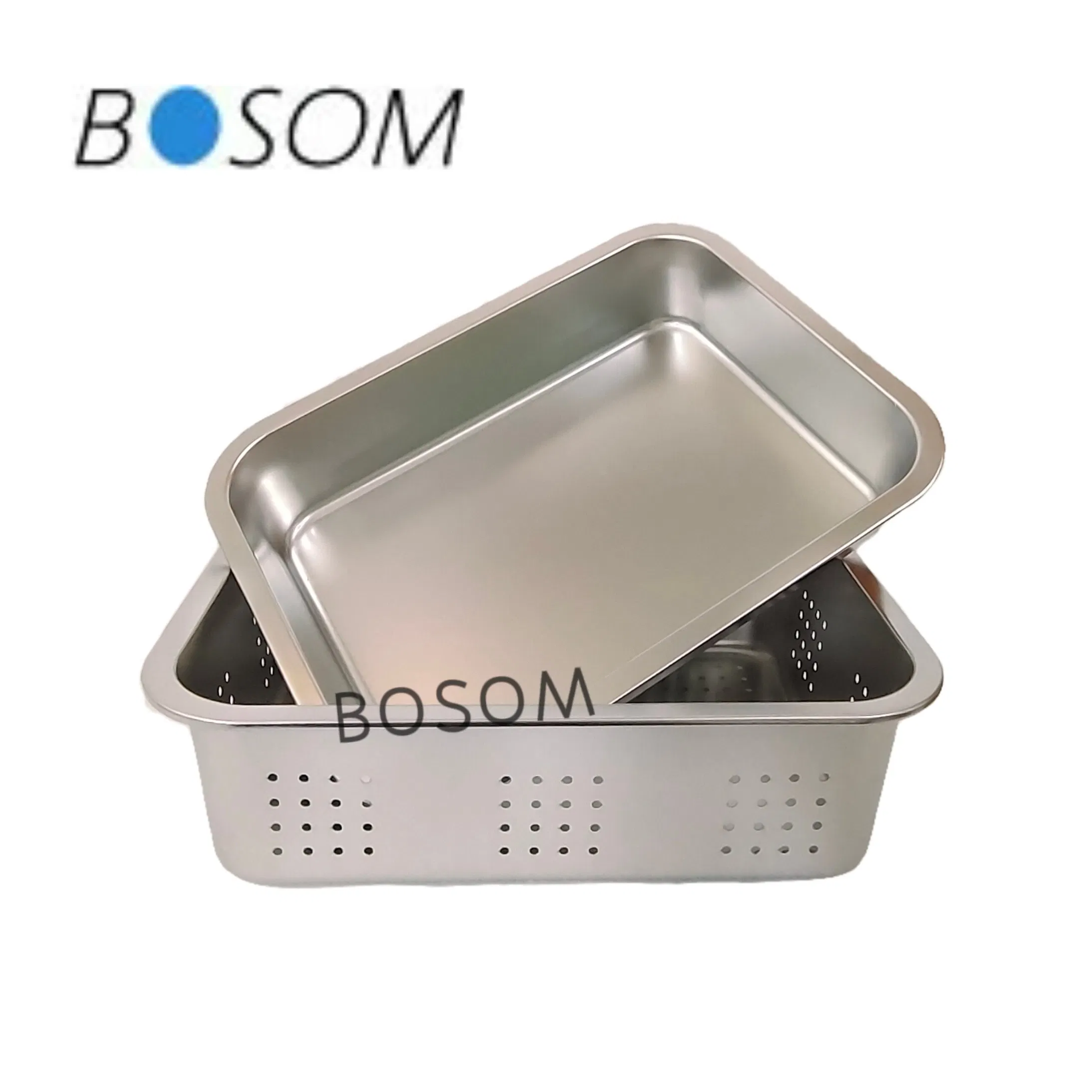 Hot-Selling Multi-Functional Stainless Steel Square Tray/Ss201/304 Material