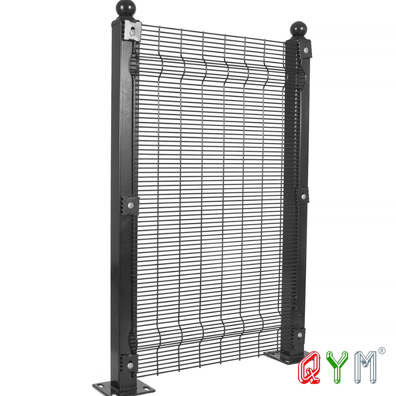 358 High Security Anti Climb Fence Welded Wire Mesh Steel Outdoor Fence Panel