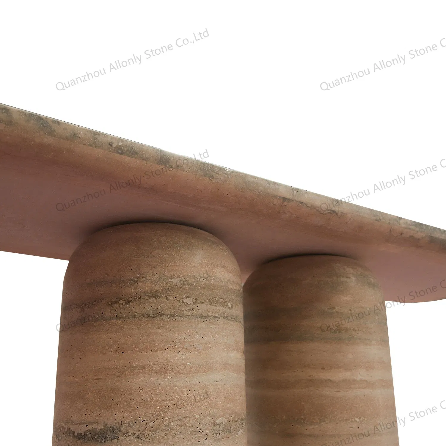 Travertine Stone Entryway Table Marble Entry Table Hallway Luxury Marble Modern Silver Travertine Console Tables