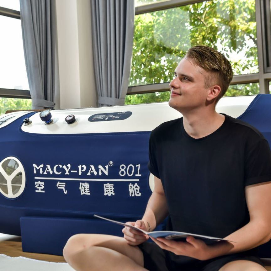 Macy Pan 801 Affordable Soft Shell Portable Hyperbaric Oxygen Hbot Therapy Sitting Sleeping Diving Capsule for Home/SPA/Athletes/Healthcare for Sale