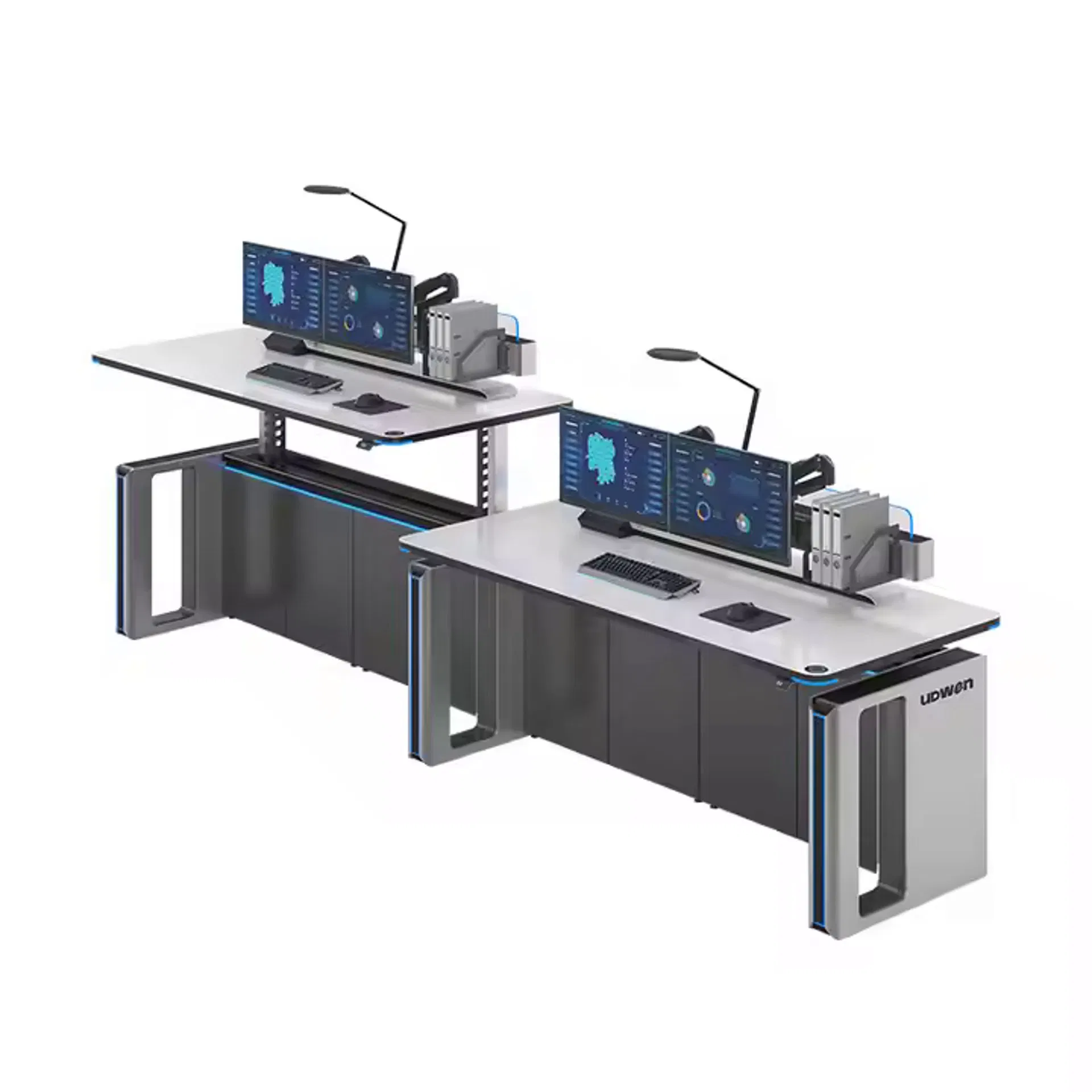 Ergonomic Control Room Furniture - Comfortable Efficient Operation
